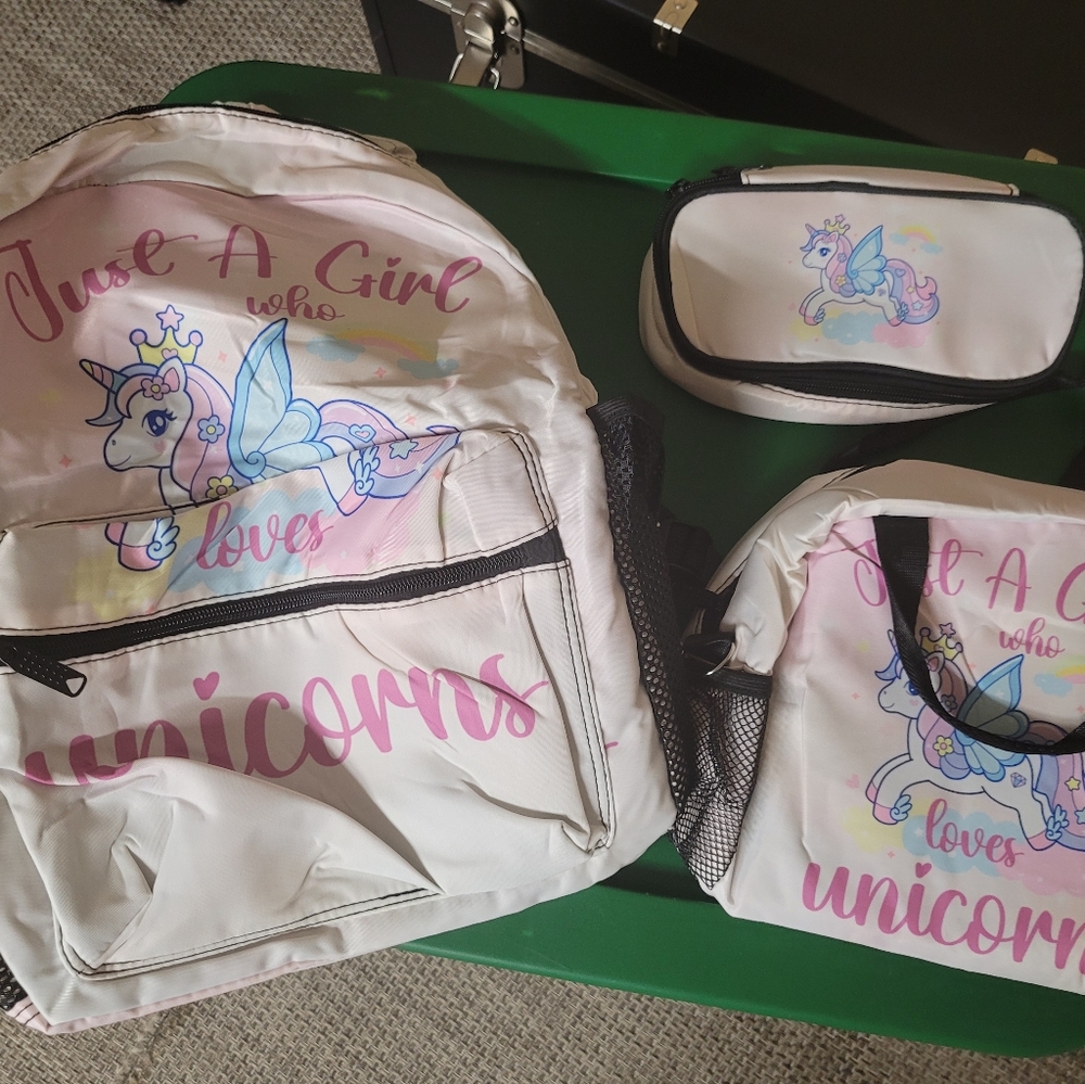 Girls Backpack Combo